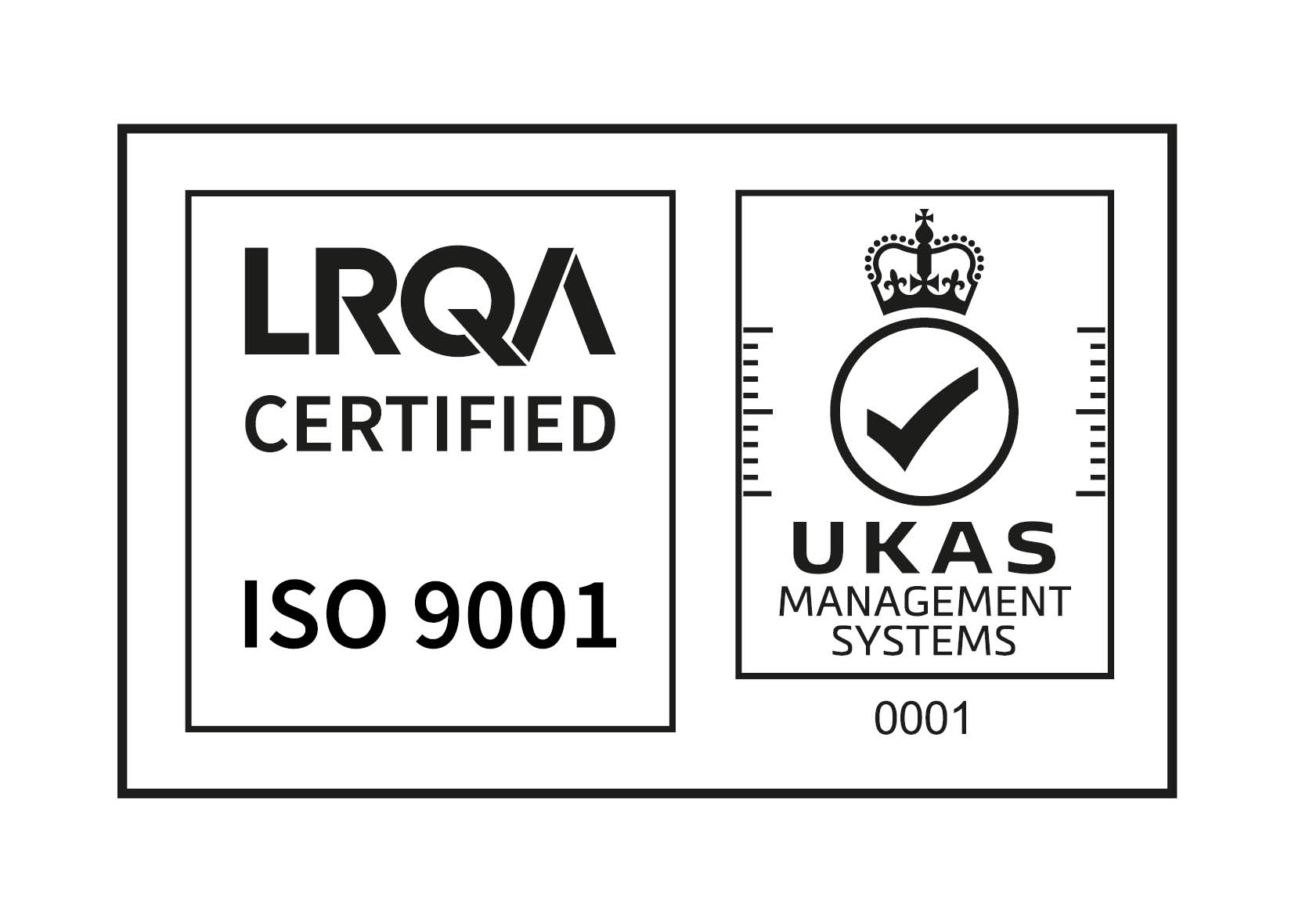 Suehiro was certified as compliant with ISO 9001